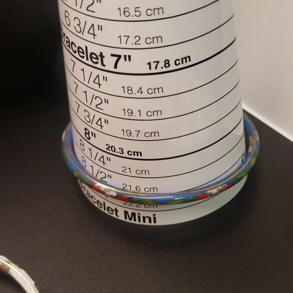 Cloisonné Bangle Bracelets - Picture 6 of 8